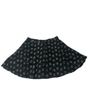 Nollie Black and White Mini Skirt